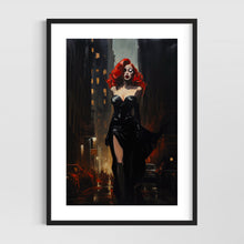 Load image into Gallery viewer, Jessica pinup girl art - original fine art print