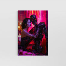 Load image into Gallery viewer, Cyberpunk girl - science fiction wall art - original fine art print