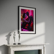 Load image into Gallery viewer, Cyberpunk girl - science fiction wall art - original fine art print