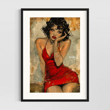 Load image into Gallery viewer, Betty wall art - Pop culture art - Original fine art print