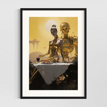 Load image into Gallery viewer, Cyberpunk girl - science fiction wall art - original fine art print