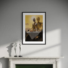 Load image into Gallery viewer, Cyberpunk girl - science fiction wall art - original fine art print