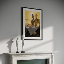 Load image into Gallery viewer, Cyberpunk girl - science fiction wall art - original fine art print