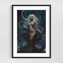Load image into Gallery viewer, Lovecraft Elder Goddess - Witchy wall art - Original fine art print