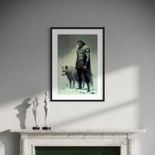 Load image into Gallery viewer, Loki - Norse pagan mythology wall art - Original fine art print