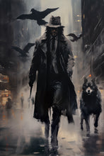 Load image into Gallery viewer, Odin - Norse mythology wall art - original fine art print