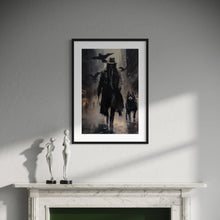 Load image into Gallery viewer, Odin - Norse mythology wall art - original fine art print