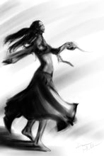 Load image into Gallery viewer, Female body art - original fine art print