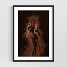Load image into Gallery viewer, Dusk Till Dawn wall art - Vampire Art - Original fine art print
