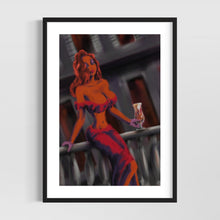 Load image into Gallery viewer, Jessica pinup girl art - original fine art print