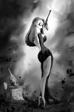 Load image into Gallery viewer, Jessica pinup girl art - pop culture art - original fine art print