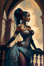 Load image into Gallery viewer, Pinup girl art - Female figure art - Original fine art print