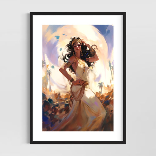 Greek mythology art - Aphrodite Greek goddess wall art - Original fine art print