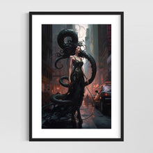 Load image into Gallery viewer, Lovecraft Elder Goddess - Witchy wall art - Original fine art print