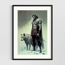 Load image into Gallery viewer, Loki - Norse pagan mythology wall art - Original fine art print