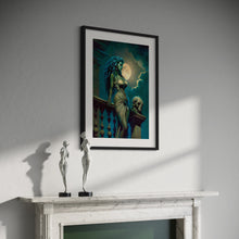 Load image into Gallery viewer, Medusa wall art - Greek mythology decor - Original fine art print