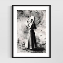 Load image into Gallery viewer, Witchy wall art - female moody wall art - original fine art print
