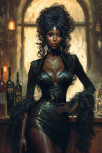 Load image into Gallery viewer, Pinup witch - Moody painting - Original fine art print