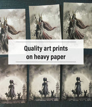 Load image into Gallery viewer, The God of War - Norse pagan art - Original fine art print