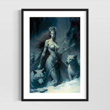 Load image into Gallery viewer, Sigyn - Norse pagan wall art - Wiccan art - original fine art print