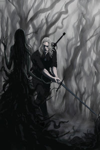 The Witcher art - Geralt of Rivia - Original fine art print